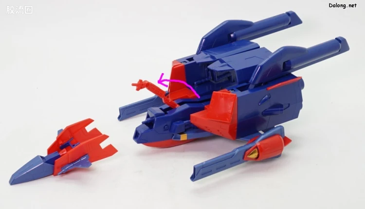 机动新世纪高达X拼装模型 HG 1/100 07 GX-9901-DX+GS-9900 高达DX+G猎鹰 - 图片