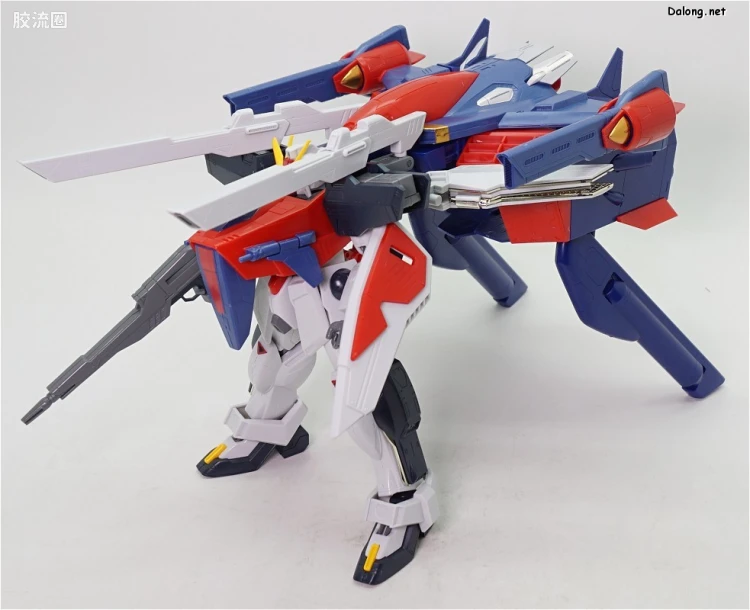 机动新世纪高达X拼装模型 HG 1/100 07 GX-9901-DX+GS-9900 高达DX+G猎鹰 - 图片