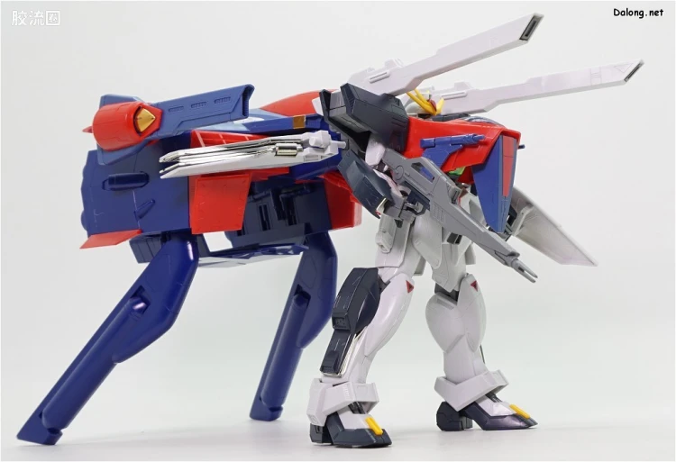机动新世纪高达X拼装模型 HG 1/100 07 GX-9901-DX+GS-9900 高达DX+G猎鹰 - 图片