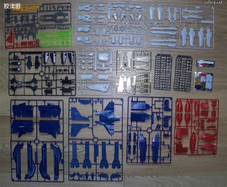 机动新世纪高达X拼装模型 HG 1/100 07 GX-9901-DX+GS-9900 高达DX+G猎鹰 - 图片