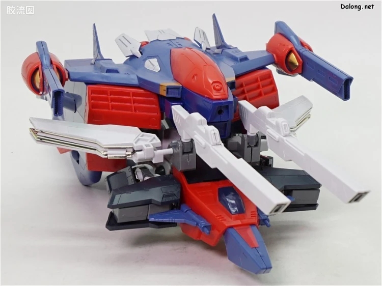 机动新世纪高达X拼装模型 HG 1/100 07 GX-9901-DX+GS-9900 高达DX+G猎鹰 - 图片