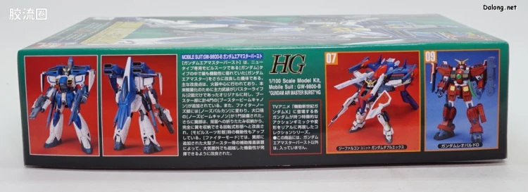 机动新世纪高达X拼装模型 HG 1/100 08 GW-9800-B 空中霸王爆裂者高达 - 图片