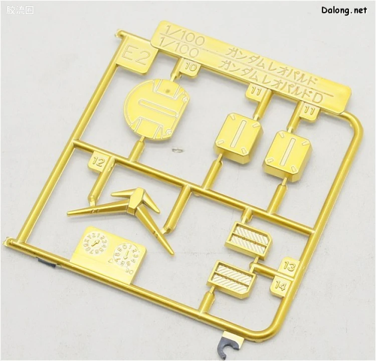 机动新世纪高达X拼装模型 HG 1/100 09 GT-9600-D 斑豹毁灭者高达 - 图片