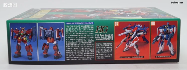 机动新世纪高达X拼装模型 HG 1/100 09 GT-9600-D 斑豹毁灭者高达 - 图片