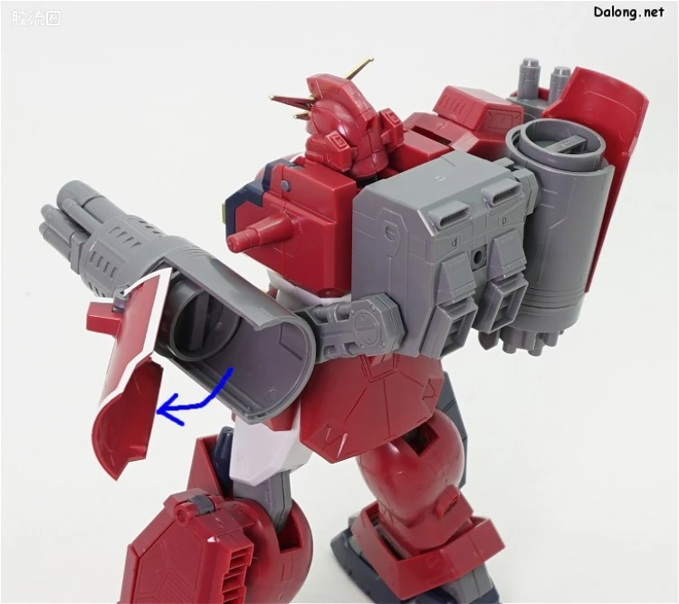 机动新世纪高达X拼装模型 HG 1/100 09 GT-9600-D 斑豹毁灭者高达 - 图片