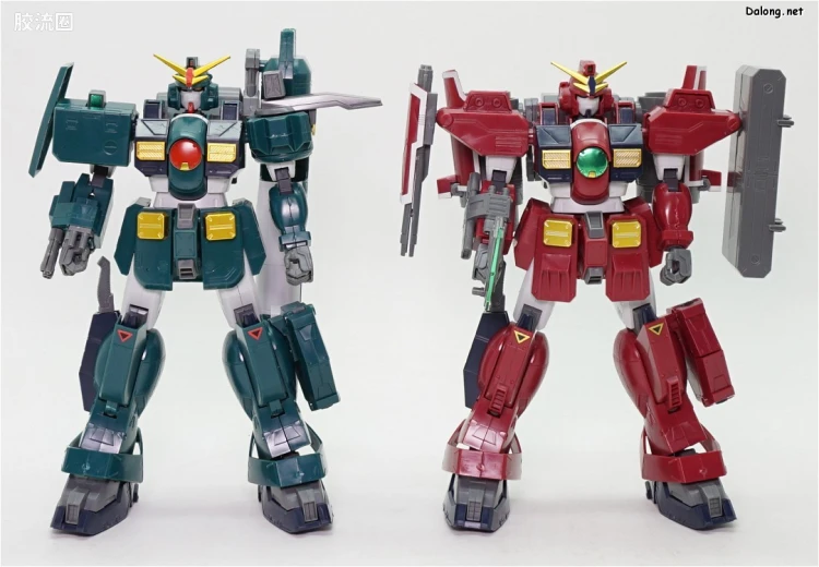 机动新世纪高达X拼装模型 HG 1/100 09 GT-9600-D 斑豹毁灭者高达 - 图片