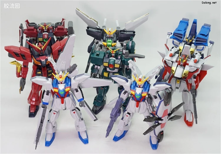 机动新世纪高达X拼装模型 HG 1/100 09 GT-9600-D 斑豹毁灭者高达 - 图片