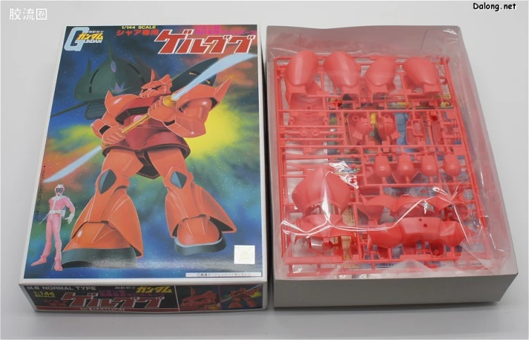 高达0079拼装模型 1/144 MS-14S 指挥官型勇士[夏亚·阿兹纳布尔专用机] - 图片