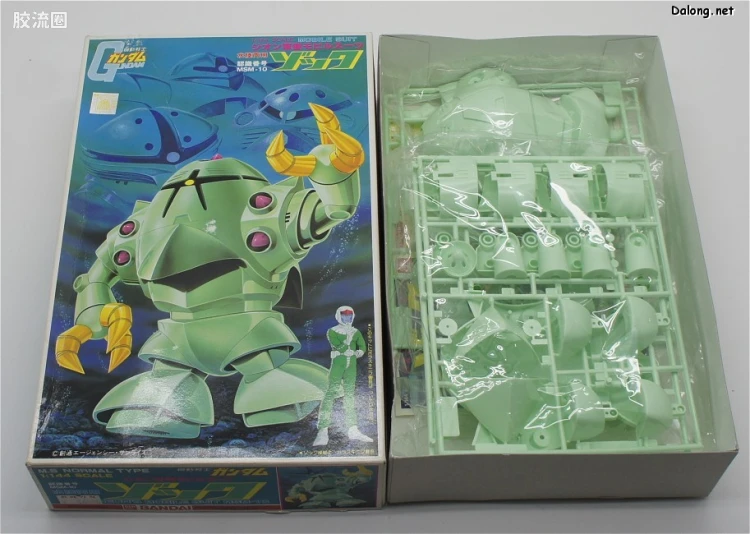 高达0079拼装模型 1/144 MSM-10 双面魔蟹 - 图片