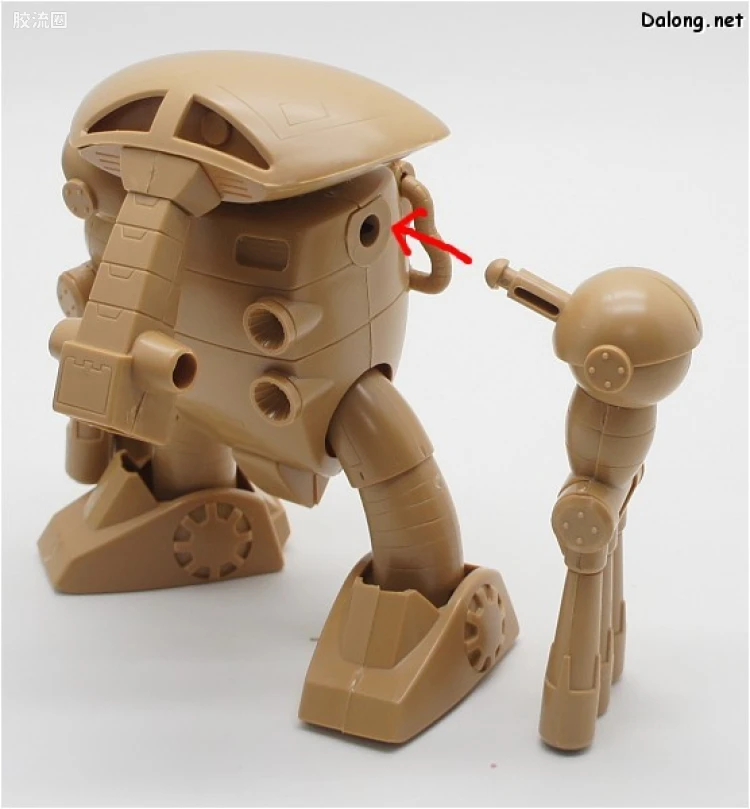 高达0079拼装模型 1/144 MSM-04G 玖阿格 - 图片