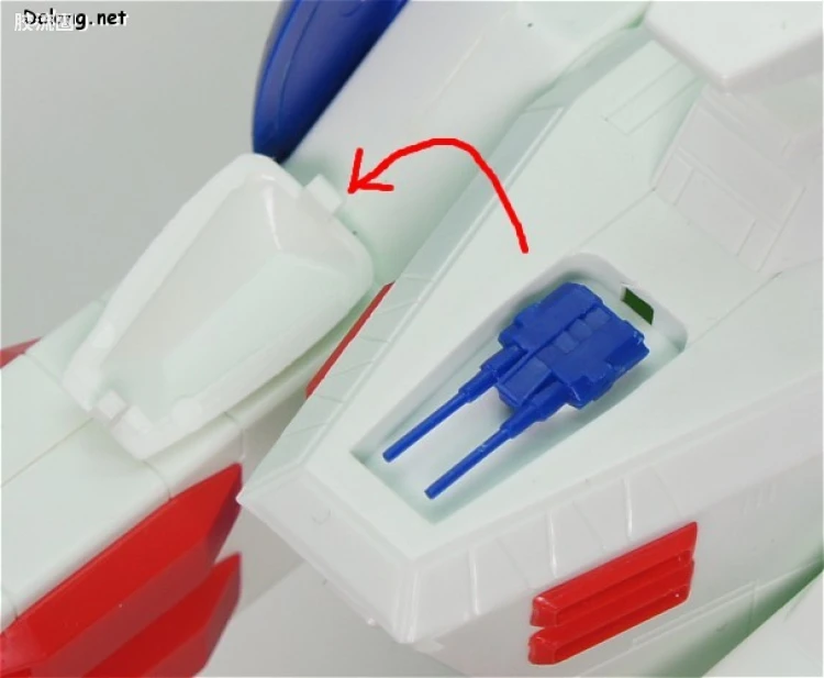 高达0079拼装模型 1/1200 SCV-70 白色基地 - 图片