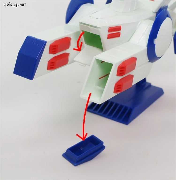高达0079拼装模型 1/1200 SCV-70 白色基地 - 图片