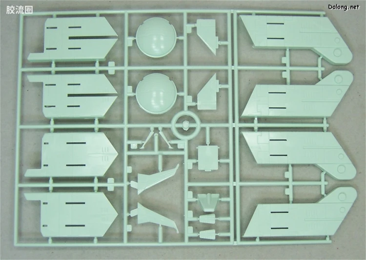 高达0079拼装模型 1/1200 SCV-70 白色基地 - 图片