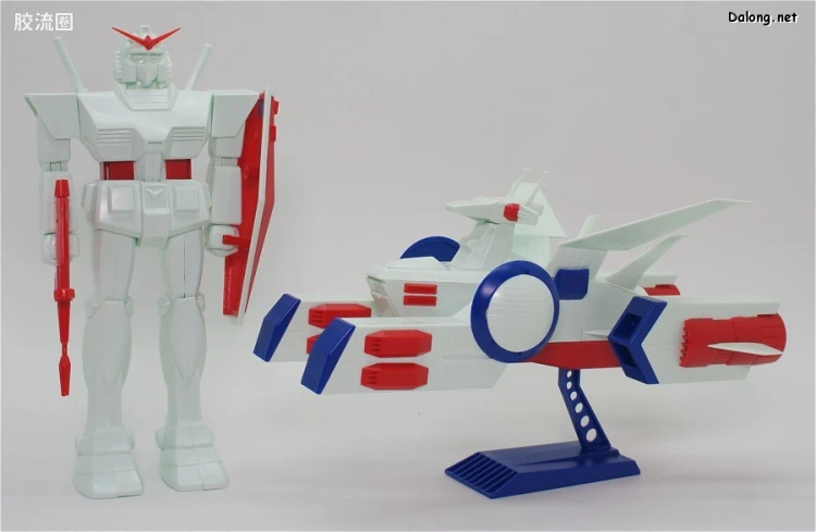 高达0079拼装模型 1/1200 SCV-70 白色基地 - 图片