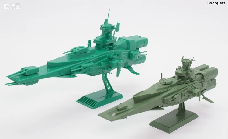 高达0079拼装模型 1/1200 麦哲伦 - 图片