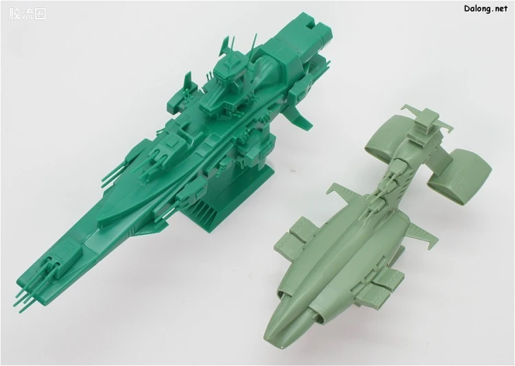 高达0079拼装模型 1/1200 麦哲伦 - 图片