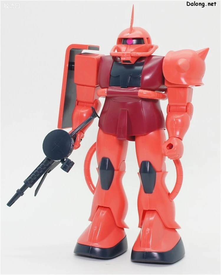 高达0079拼装模型 1/100 MS-06S 指挥官型扎古Ⅱ[夏亚·阿兹纳布尔专用机] - 图片