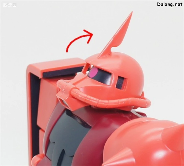 高达0079拼装模型 1/100 MS-06S 指挥官型扎古Ⅱ[夏亚·阿兹纳布尔专用机] - 图片
