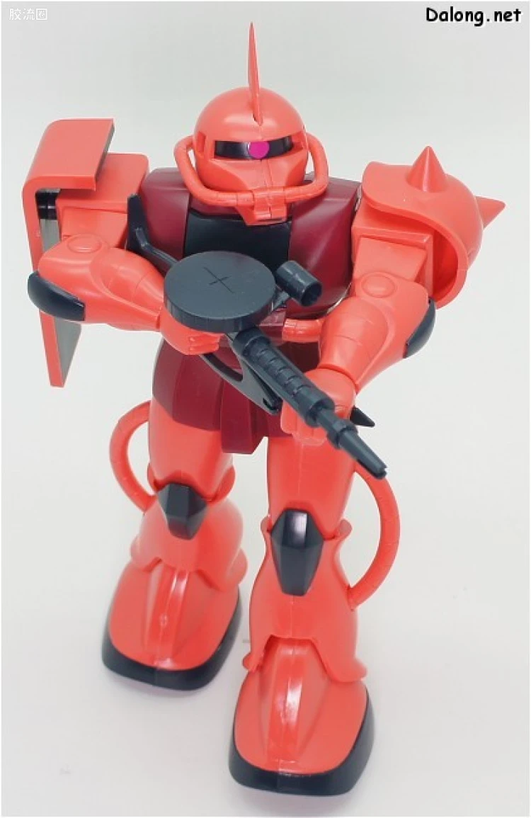 高达0079拼装模型 1/100 MS-06S 指挥官型扎古Ⅱ[夏亚·阿兹纳布尔专用机] - 图片