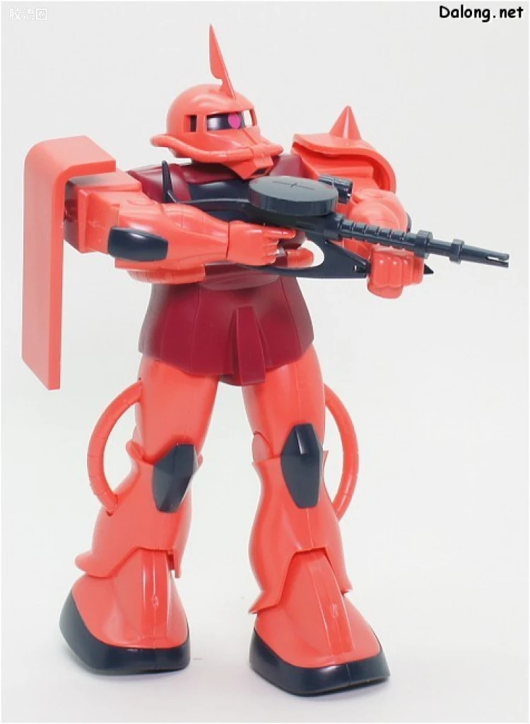 高达0079拼装模型 1/100 MS-06S 指挥官型扎古Ⅱ[夏亚·阿兹纳布尔专用机] - 图片