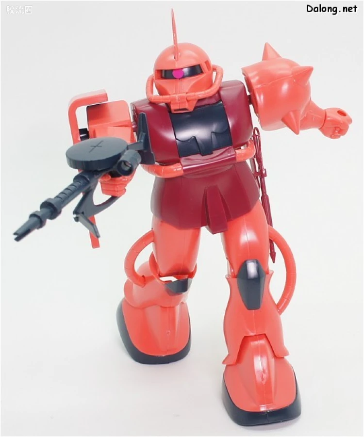 高达0079拼装模型 1/100 MS-06S 指挥官型扎古Ⅱ[夏亚·阿兹纳布尔专用机] - 图片