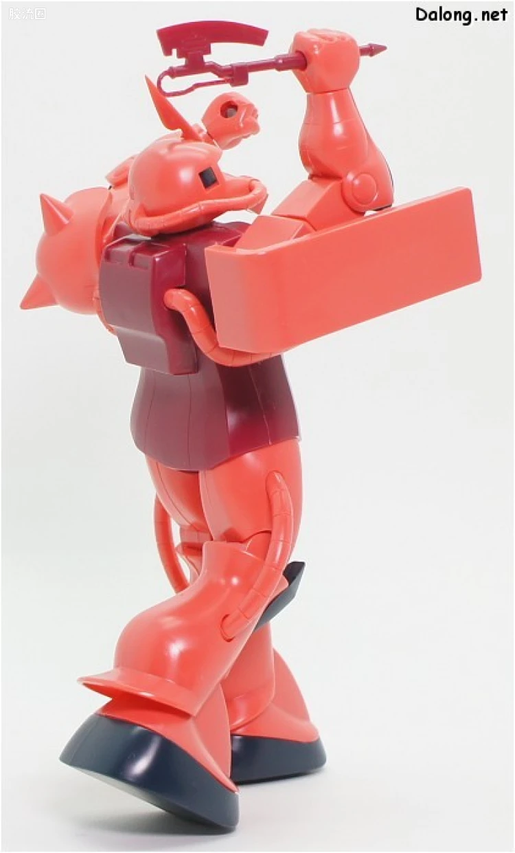 高达0079拼装模型 1/100 MS-06S 指挥官型扎古Ⅱ[夏亚·阿兹纳布尔专用机] - 图片