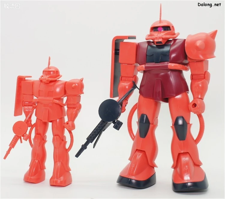 高达0079拼装模型 1/100 MS-06S 指挥官型扎古Ⅱ[夏亚·阿兹纳布尔专用机] - 图片
