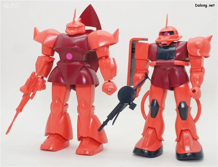 高达0079拼装模型 1/100 MS-06S 指挥官型扎古Ⅱ[夏亚·阿兹纳布尔专用机] - 图片