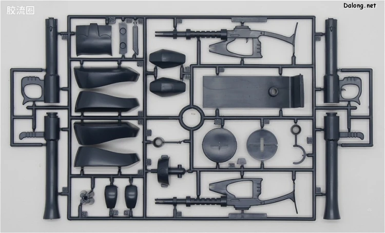高达0079拼装模型 1/100 MS-06S 指挥官型扎古Ⅱ[夏亚·阿兹纳布尔专用机] - 图片