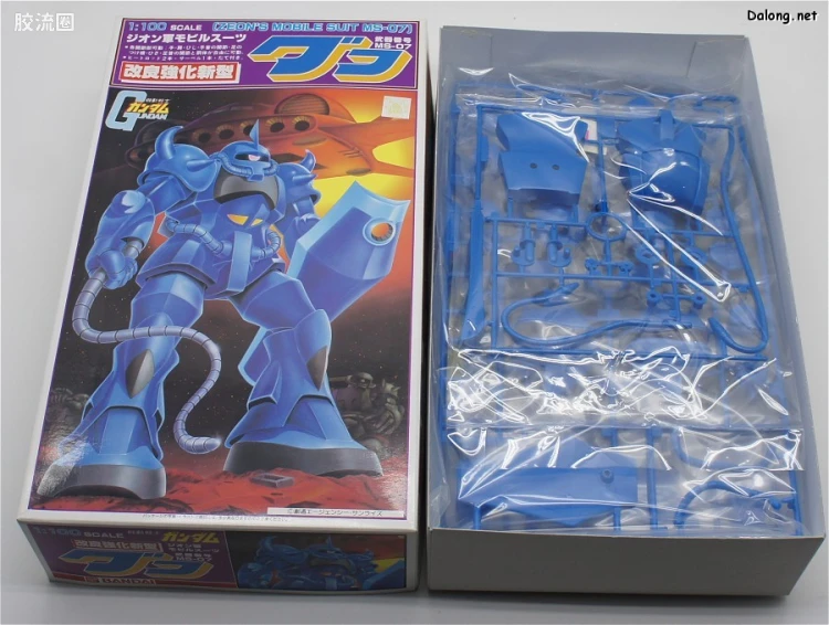 高达0079拼装模型 1/100 MS-07B 老虎 - 图片
