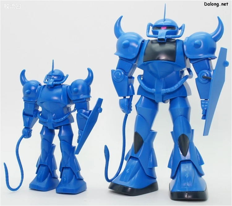 高达0079拼装模型 1/100 MS-07B 老虎 - 图片