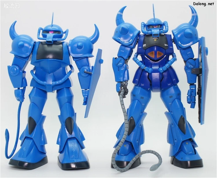高达0079拼装模型 1/100 MS-07B 老虎 - 图片