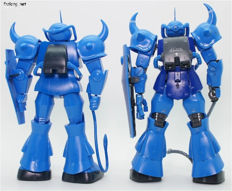 高达0079拼装模型 1/100 MS-07B 老虎 - 图片