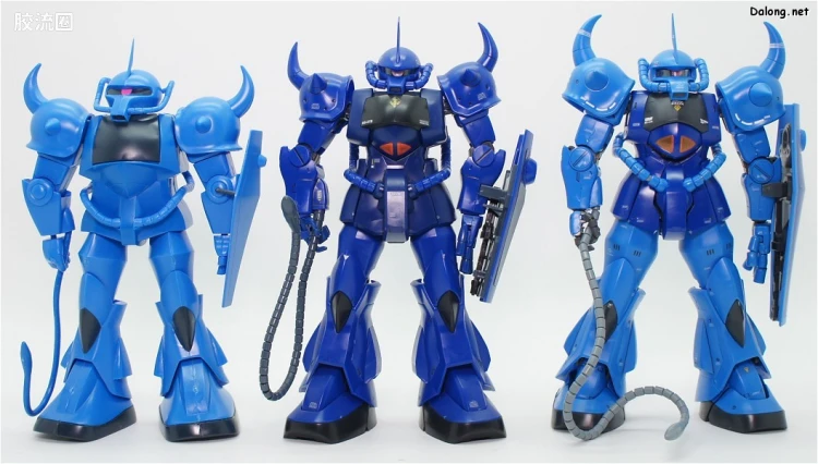 高达0079拼装模型 1/100 MS-07B 老虎 - 图片