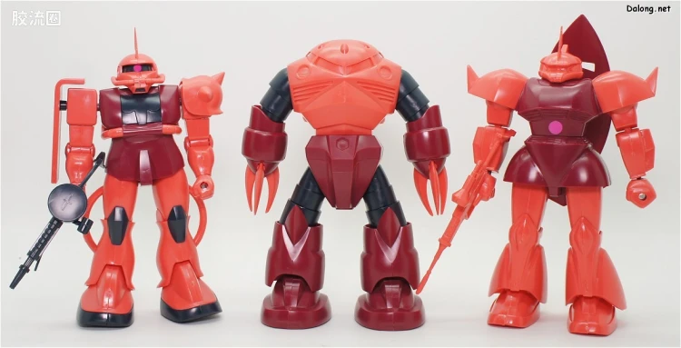 高达0079拼装模型 1/100 MSM-07S 指挥官型魔蟹[夏亚·阿兹纳布尔专用机] - 图片