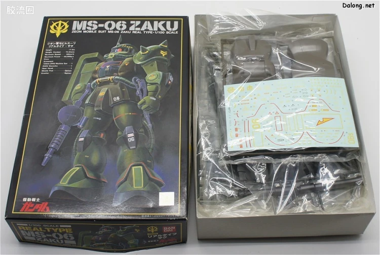 高达0079拼装模型 1/100 MS-06F 扎古Ⅱ 真实配色版 - 图片
