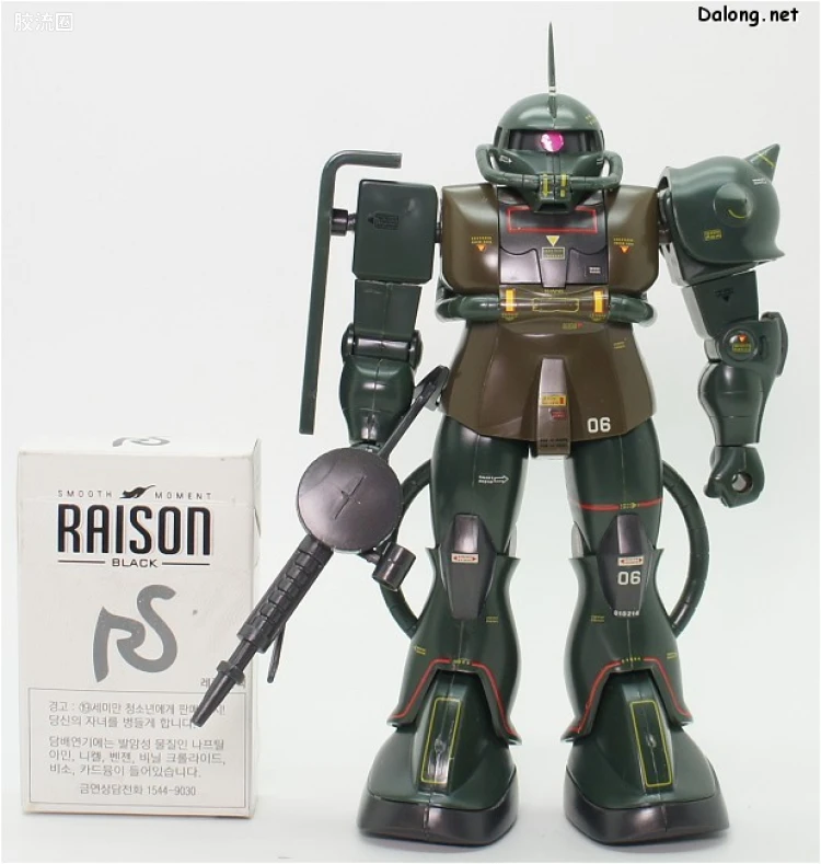 高达0079拼装模型 1/100 MS-06F 扎古Ⅱ 真实配色版 - 图片
