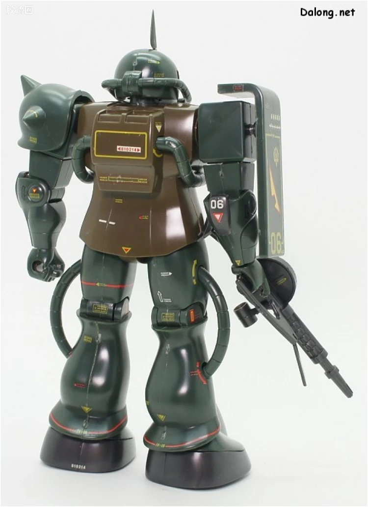 高达0079拼装模型 1/100 MS-06F 扎古Ⅱ 真实配色版 - 图片