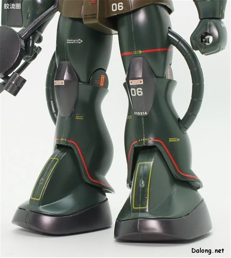 高达0079拼装模型 1/100 MS-06F 扎古Ⅱ 真实配色版 - 图片