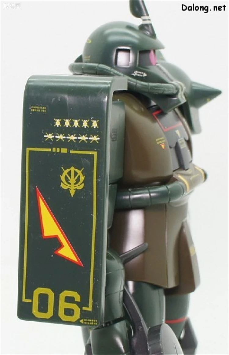 高达0079拼装模型 1/100 MS-06F 扎古Ⅱ 真实配色版 - 图片
