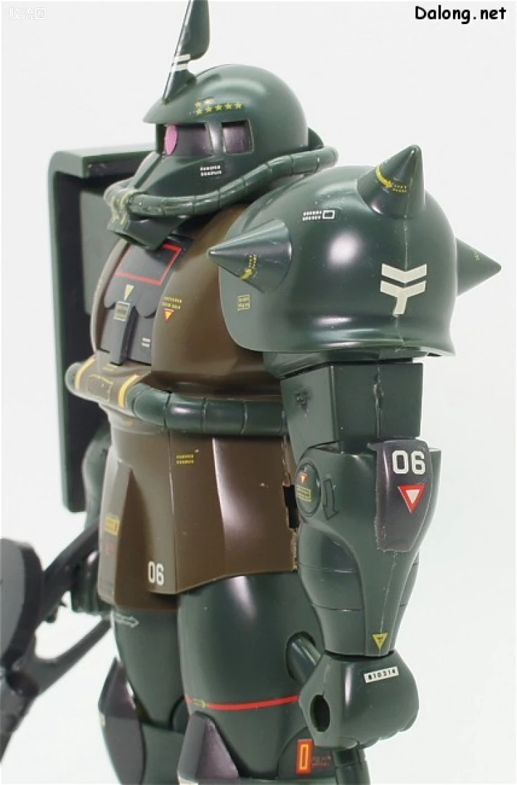 高达0079拼装模型 1/100 MS-06F 扎古Ⅱ 真实配色版 - 图片
