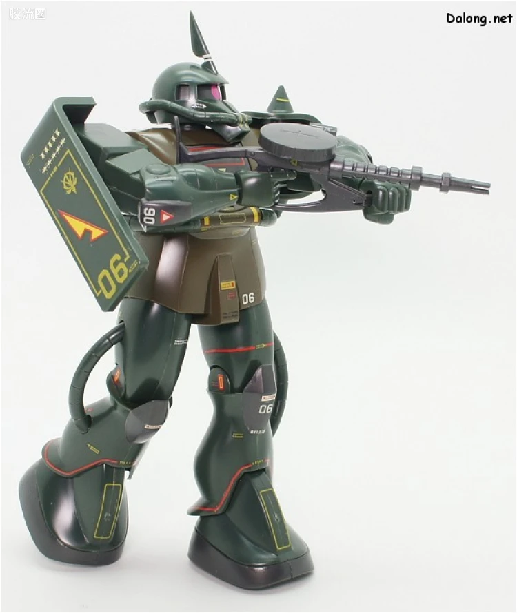 高达0079拼装模型 1/100 MS-06F 扎古Ⅱ 真实配色版 - 图片