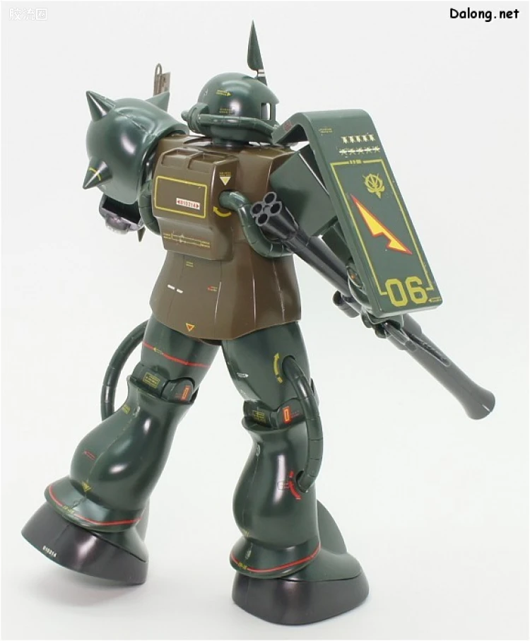 高达0079拼装模型 1/100 MS-06F 扎古Ⅱ 真实配色版 - 图片