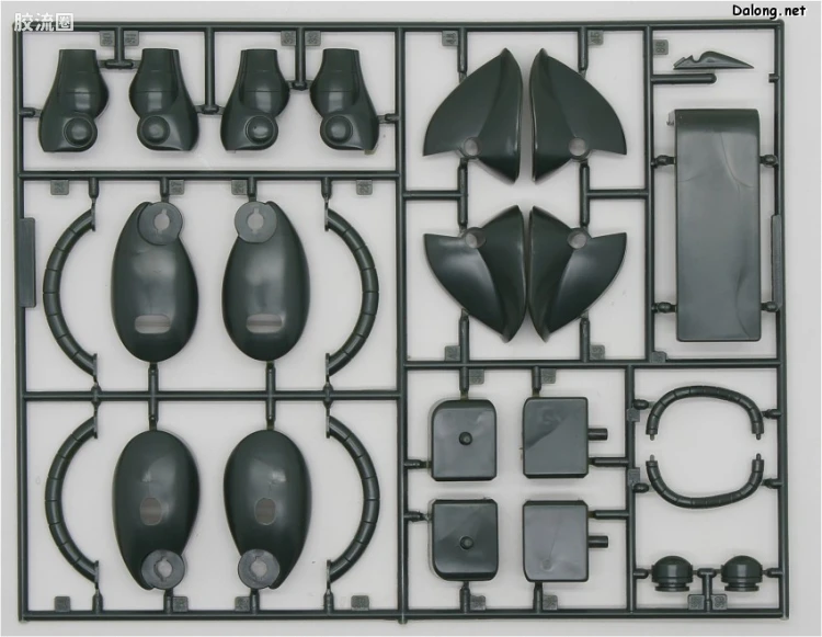 高达0079拼装模型 1/100 MS-06F 扎古Ⅱ 真实配色版 - 图片