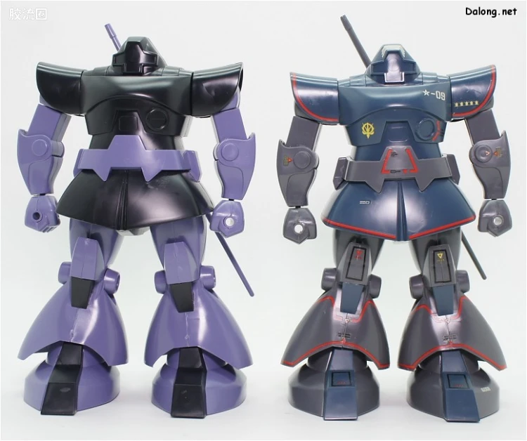 高达0079拼装模型 1/100 MS-09 大魔 真实配色版 - 图片
