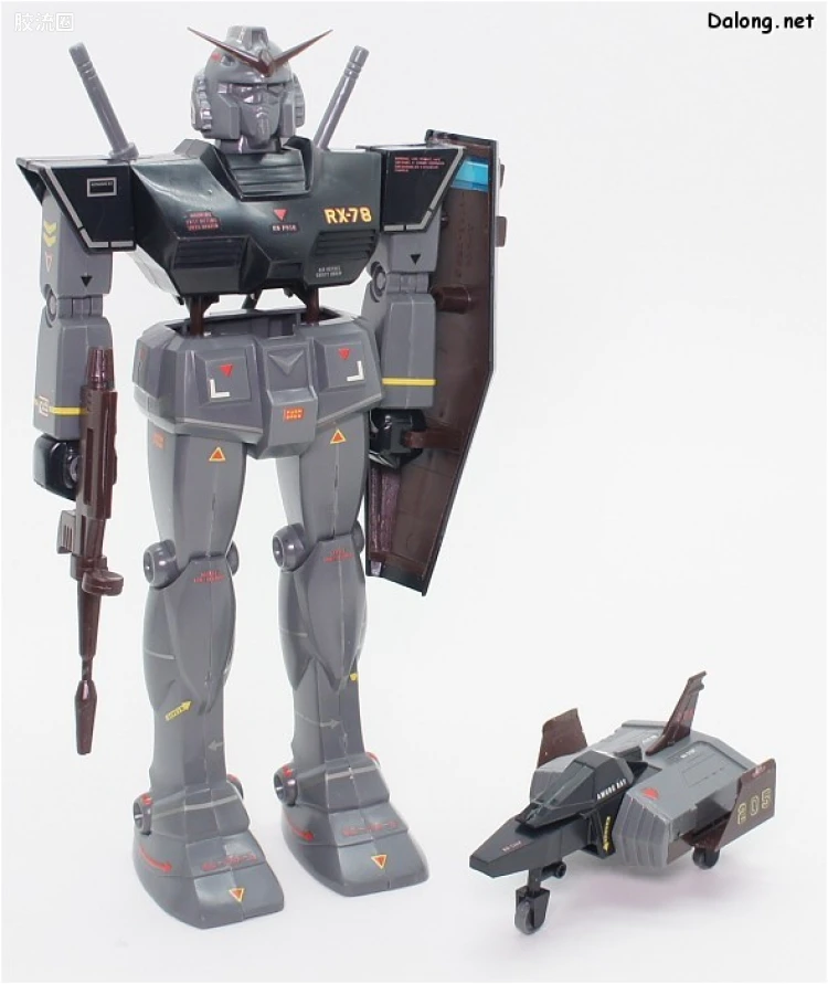 高达0079拼装模型 1/100 RX-78-2 高达 真实配色版 - 图片