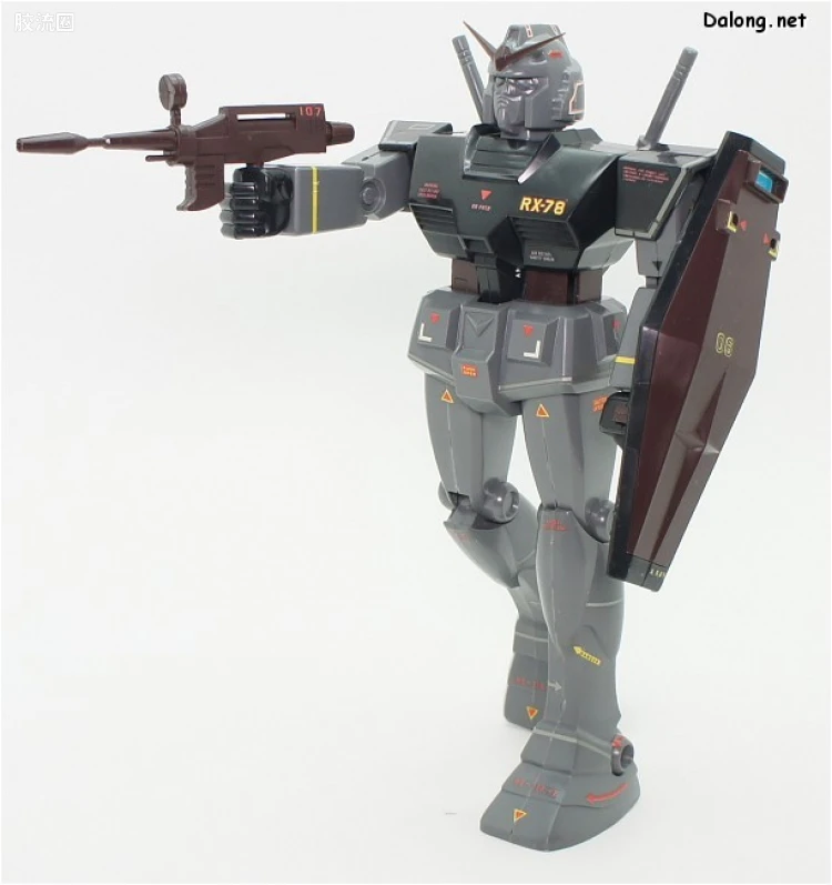 高达0079拼装模型 1/100 RX-78-2 高达 真实配色版 - 图片