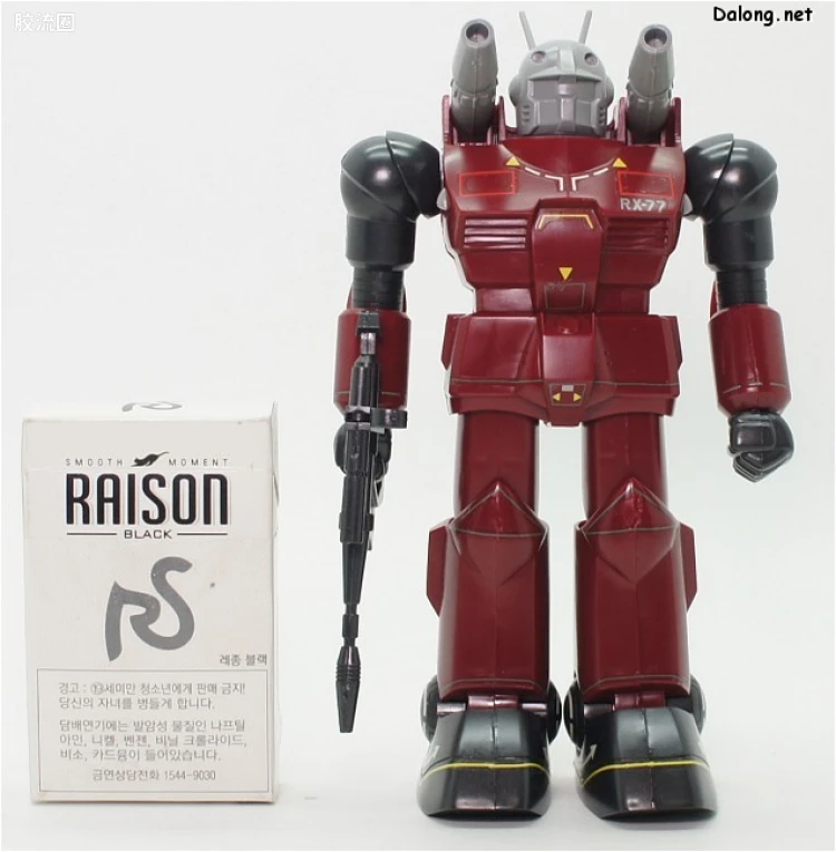高达0079拼装模型 1/100 RX-77-2 钢加农 真实配色版 - 图片
