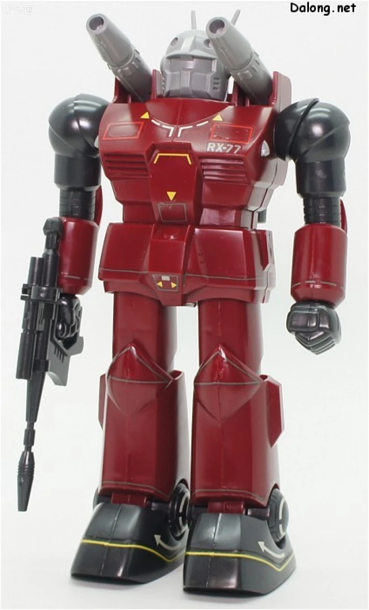 高达0079拼装模型 1/100 RX-77-2 钢加农 真实配色版 - 图片