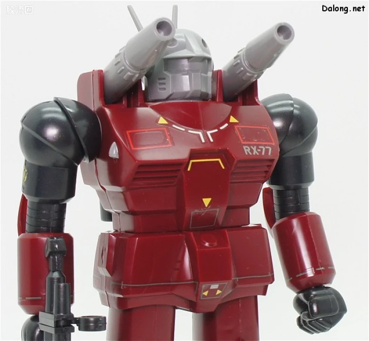 高达0079拼装模型 1/100 RX-77-2 钢加农 真实配色版 - 图片